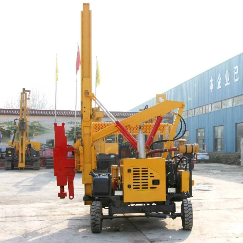 Highway Guardrail Pile Driver factory Highway Guardrail Pile Driver factory