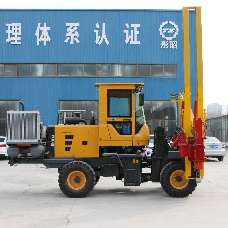 Highway Post-Driving Machinery: Integrated Hydraulic Hammer Rig For Drilling, Driving, And Extracting suppliers Highway Post-Driving Machinery: Integrated Hydraulic Hammer Rig For Drilling, Driving, And Extracting suppliers